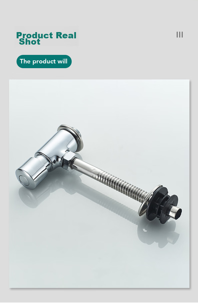 BSITN Bathroom Urinal Flush Valve, Brass Hand-Operated Flush Valve, Toilet Urinal Switch Valve B5003 12