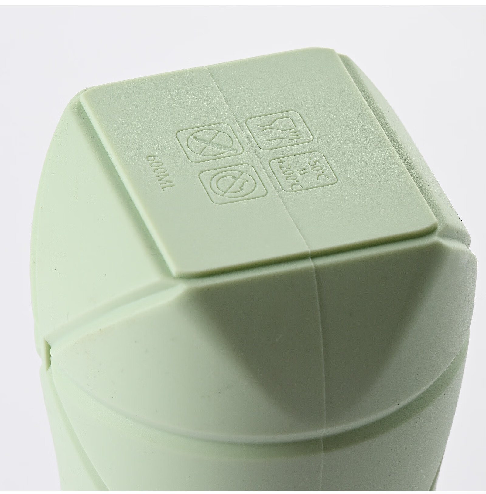 TFO Competition-Grade Outdoor Water Bottle, Hiking And Mountaineering Folding Canteen 9502407 Green 600ml 7