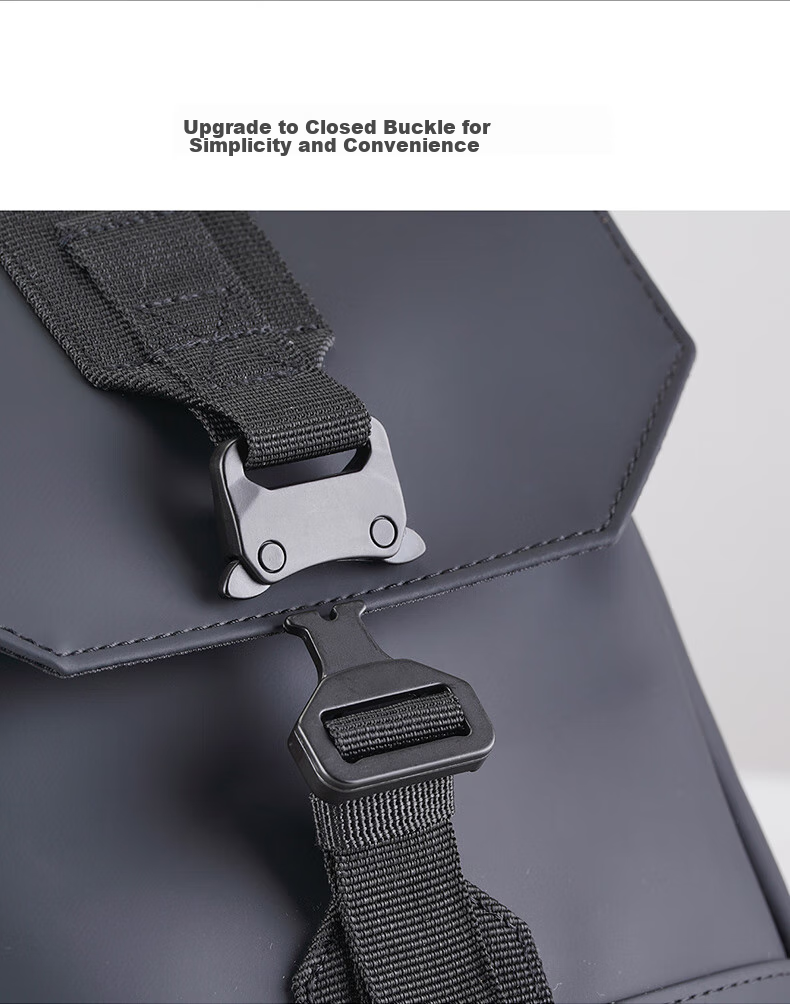 CAT Crossbody Bag, PU Casual Outdoor Messenger Bag, Sports Shoulder Bag, 11-Inch IPad Small Bag, Lightweight And Fashionable, Black, 84515 5