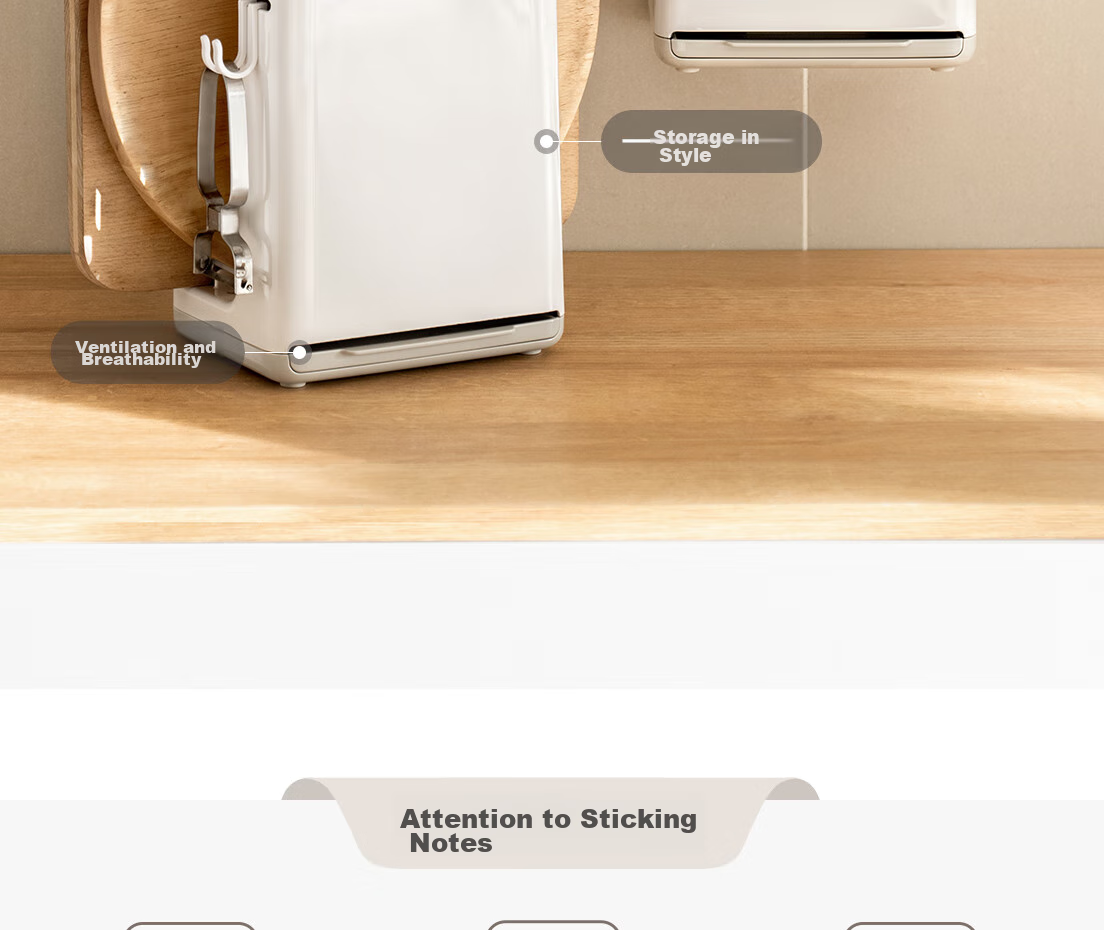 Lanjiaoluo Kitchen Storage Rack, Knife Holder, Draining Rack, Cutting Board Stand, Integrated Knife And Chopping Board Organizer, Utensil Countertop Model 2
