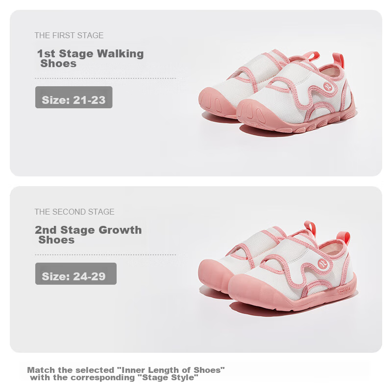 Katetu Toddler Shoes Summer 1-3 Years Old Kindergarten Indoor Shoes Breathable Mesh Functional Shoes MiaoMiao Shoes X2CE022
