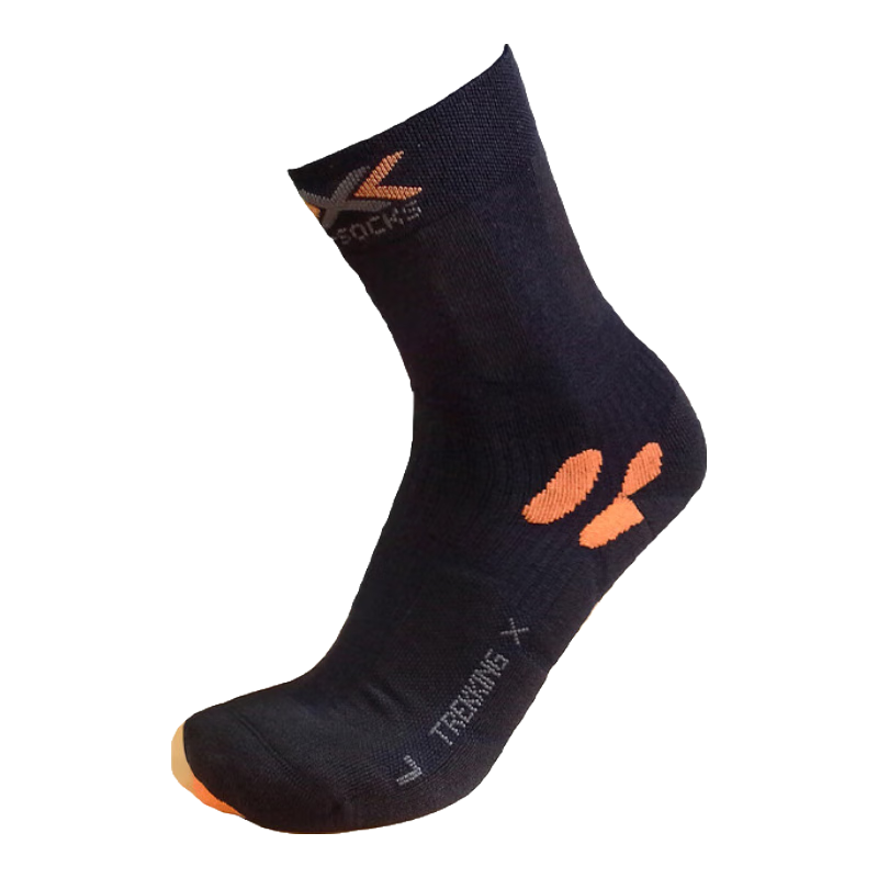 XBIONIC Unisex Socks for Running, Sports, Hiking And Trekking, B000 Black, 24.5cm-25.5cm (39-41)
