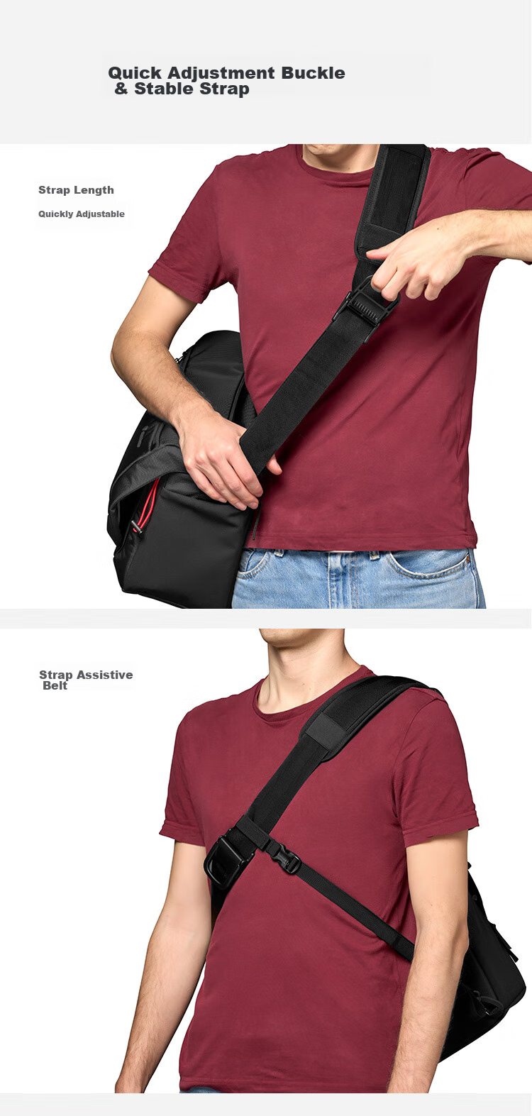 Manfrotto Traveler Messenger Bag, Manfrotto Series MB MA3-M Portable DSLR And Mirrorless Camera Shoulder Bag 5