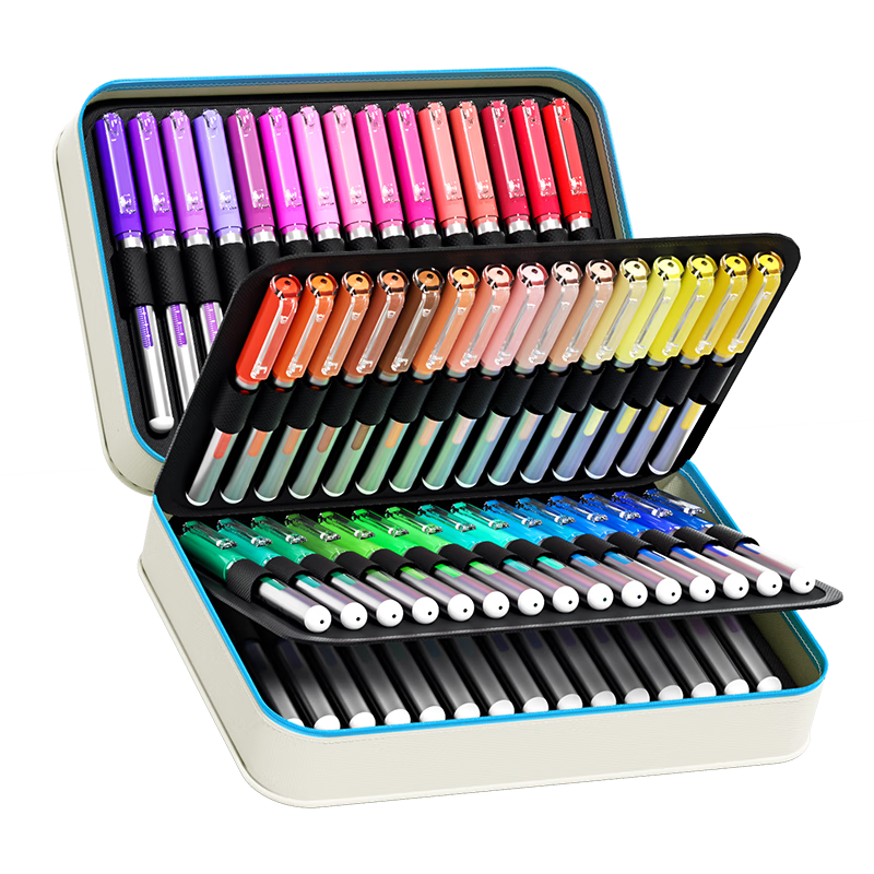 Touch Mark Tai Chi Direct Liquid Soft Tip Acrylic Marker Set, 24 Colors, Watercolor Pens, Paint Pens, Drawing Brushes, Children's Art Supplies, Stackable Non-Transparent Colors, Student Back-To Gift Drawing Tools