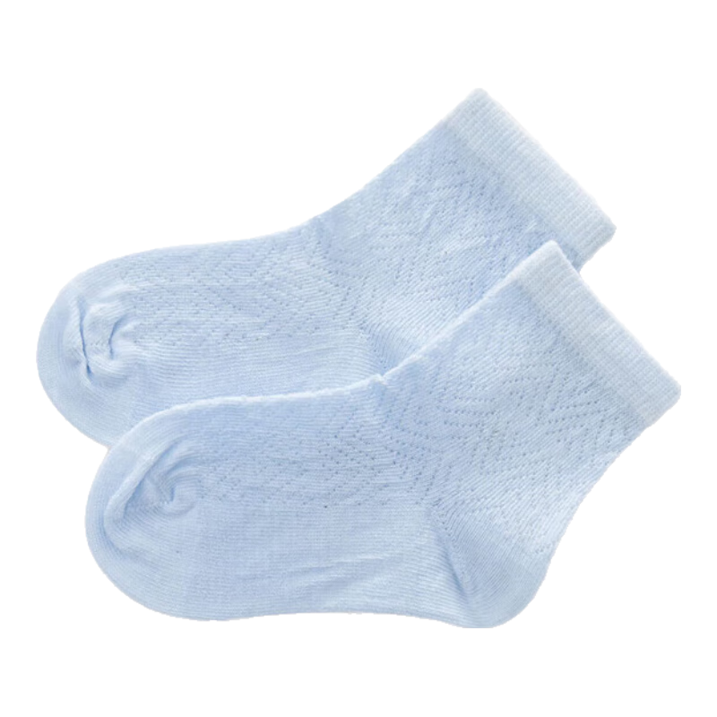 DAVE & BELLA [Same As in Mall] [One Pair] Summer Children's Socks Breathable Socks for Boys Girls Short Socks