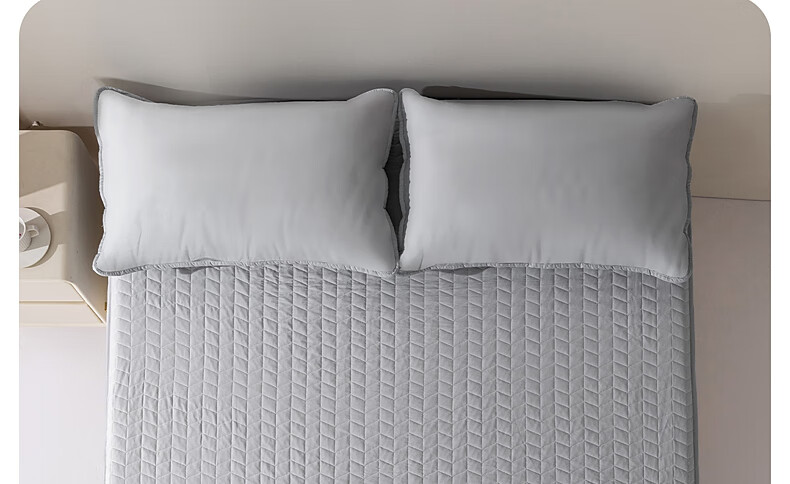 Belleace Mercury Home Textile A-Class Washable Soybean Filled Soft Antibacterial Brushed Fitted Mattress Protector Pad 16