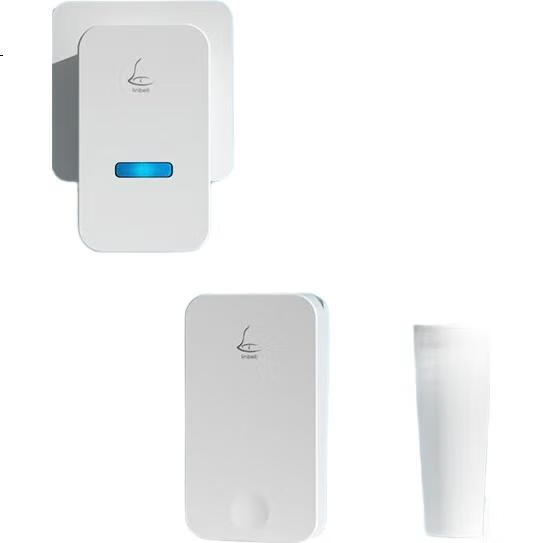 Беспроводной дверной звонок Linptech G4, самопитающийся, водонепроницаемый, с увеличенной дальностью действия, для дома и виллы, белый