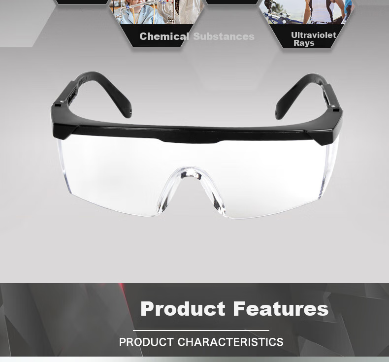 VIAN Safety Goggles, Anti-Fog, Breathable, Windproof, Dustproof, Anti-Dust, Protective Work Glasses against Splashes, G601AF 1