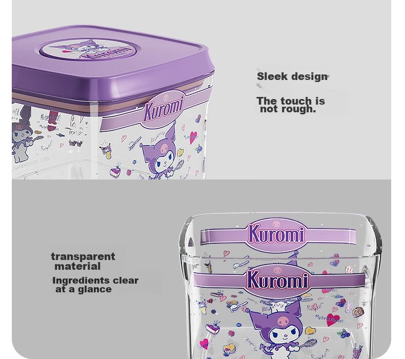 ANKOU Airtight Food Storage Containers, Grain Storage Boxes, Moisture-Proof Fresh-Keeping Containers, Set of 3 32