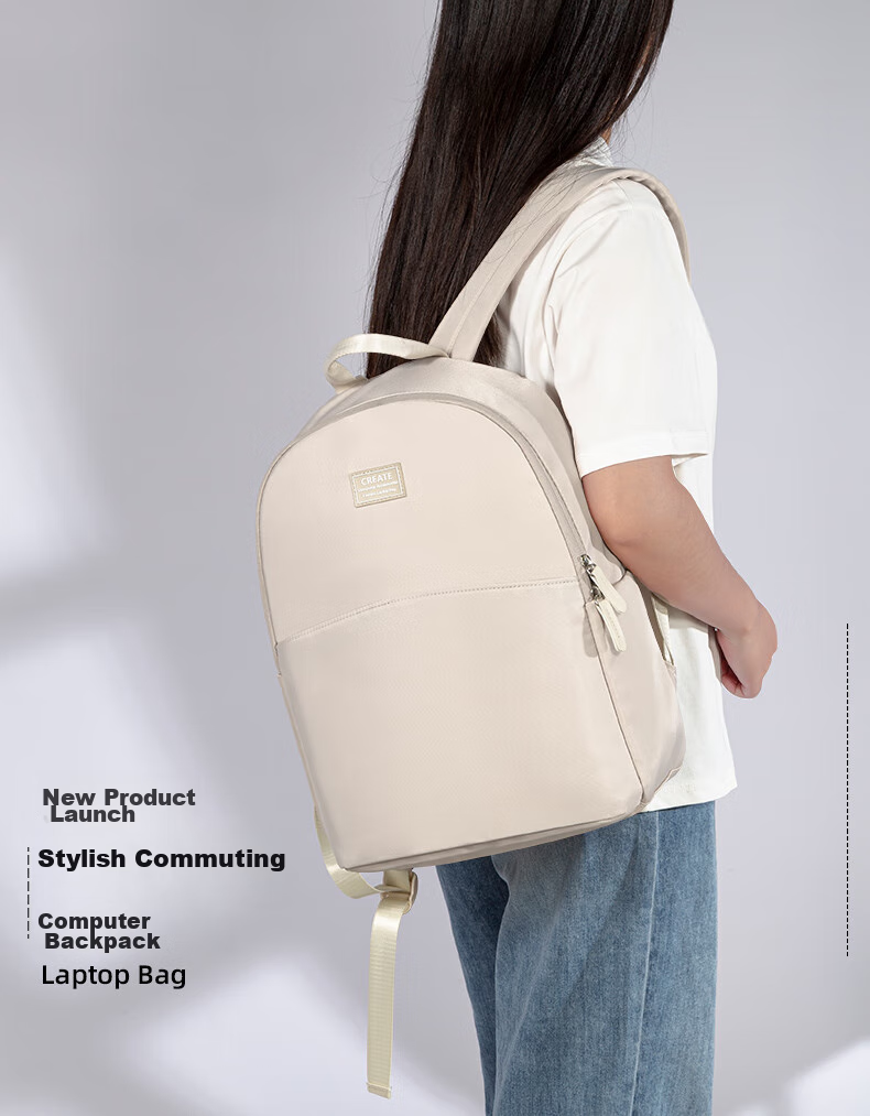 WOMT Inkless Backpack Laptop Bag Casual Commute Sports Travel College Student Schoolbag for 15.6/16 Inch Laptops Compatible with Apple Lenovo Huawei Dell Xiaomi 1