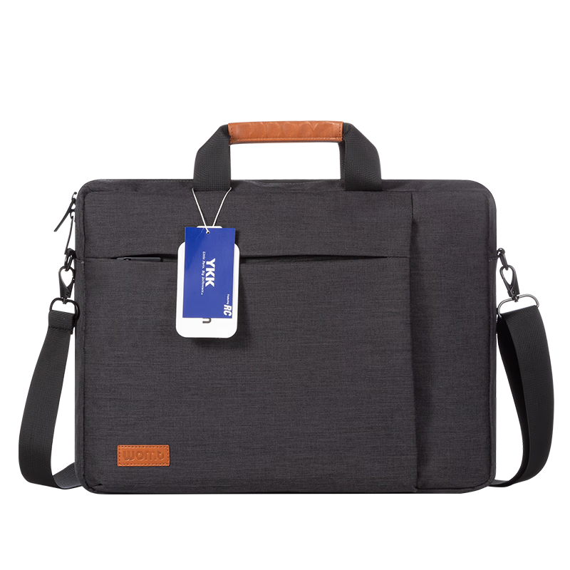 WOMT Laptop Handbag Business Travel Bag for 15.6/16 Inch Laptops Compatible with Apple, ASUS, Lenovo, Huawei, Xiaomi
