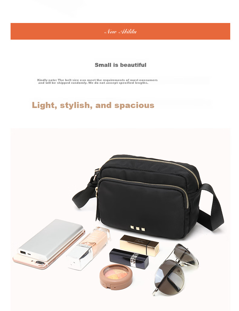 Laifu Handbag, Women's Crossbody Phone Bag, Lightweight Ladies' Shoulder Bag, Oxford Cloth Small Purse, Birthday Gift 8