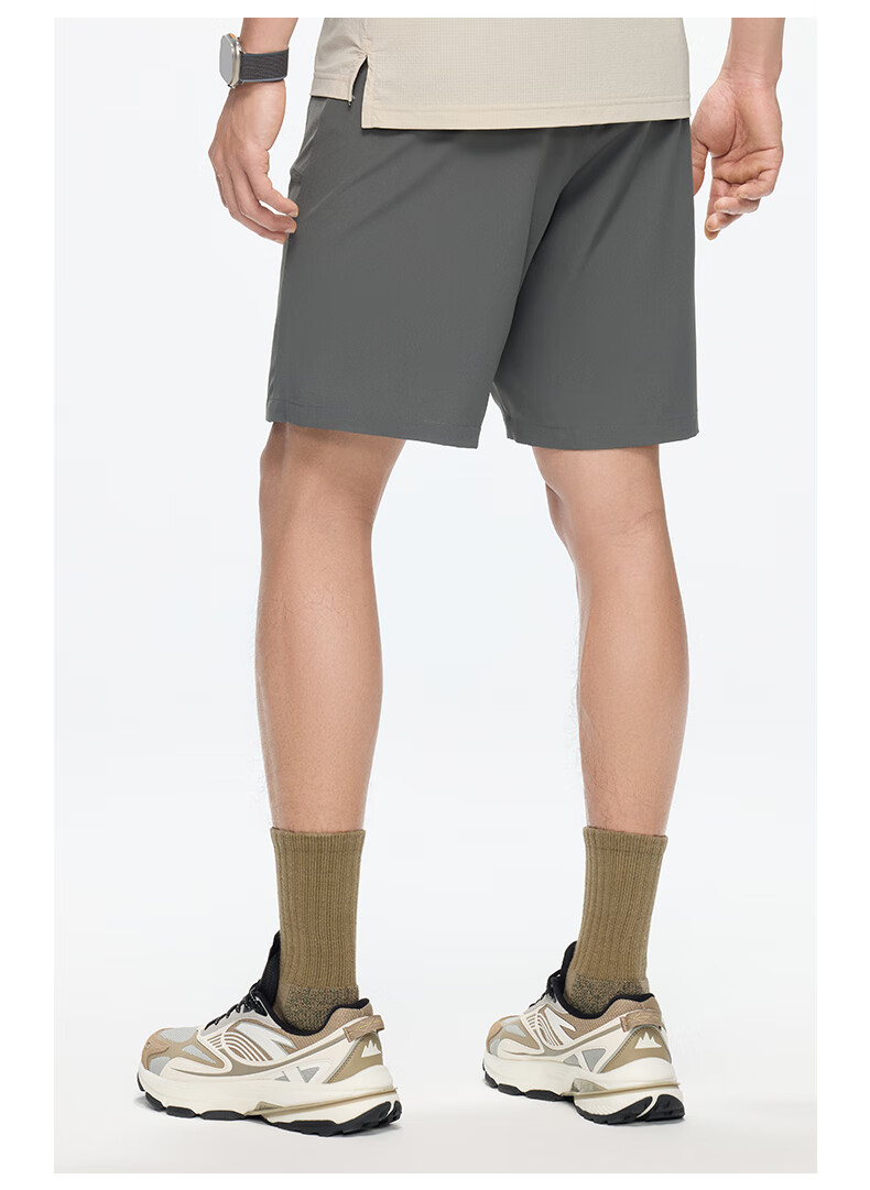 Anta Quick-Dry Men's Sports Shorts Summer Moisture-Wicking Breathable Fitness Training Running Outdoor Casual Woven Five-Point Pants 21