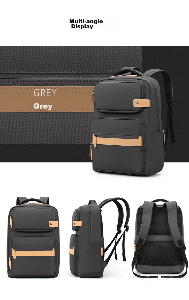 Xinxiuli Backpack, Laptop Bag for Men, Large Capacity Business Travel Bag, Commuter Notebook Bag, 16-Inch Schoolbag 10