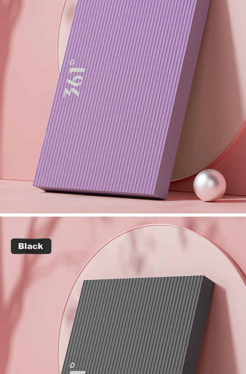 361° Balance Pad, Soft Step Fitness Board, Core Training Yoga Small Square Mat, Ab Wheel-Specific Foam Pad 9