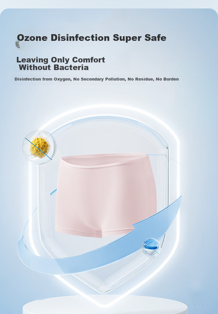 YEEHOO [Ozone Disinfection First Wear, No Wash] Pure Cotton Disposable Children's Underwear, Individually Packaged, Daily Use for Boys And Girls 5