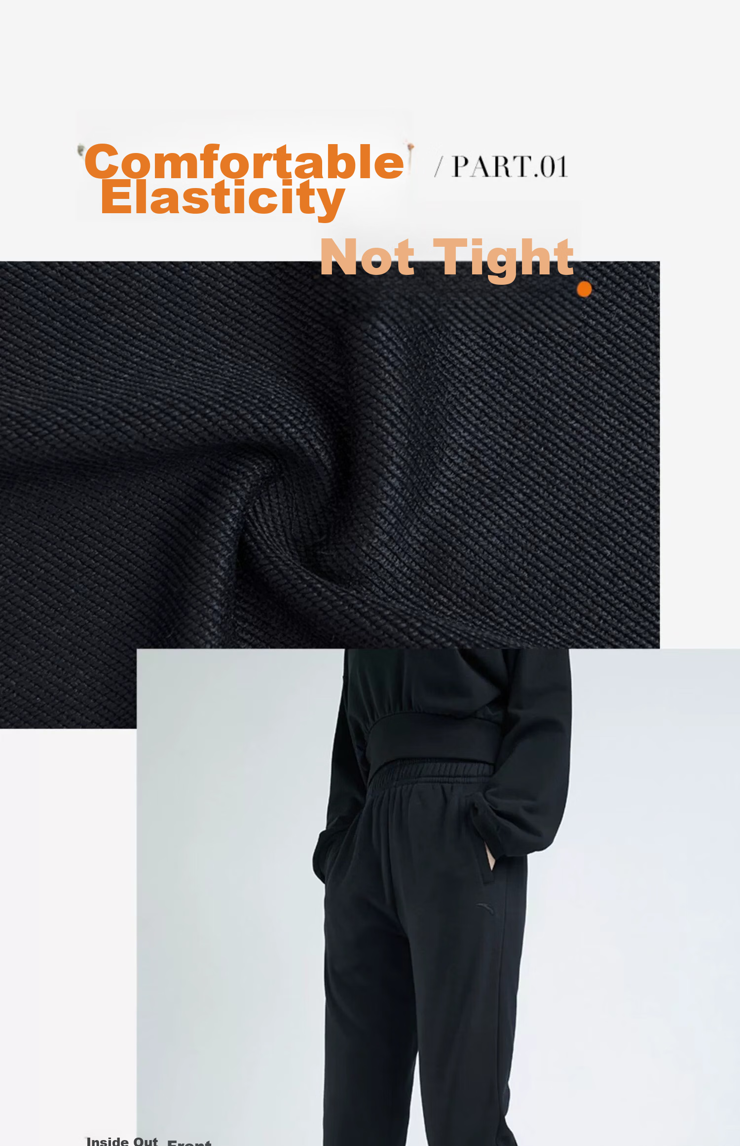 Anta Fleece Lined Jogger Pants | Knitted Women's Sports Trousers Winter New Fleece Warm Casual Elastic Cuff Sweatpants 25