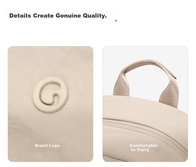 GOLF Backpack for Women, Casual Backpack, Student Schoolbag, IPad And Laptop Bag, Versatile Commuter Bag, Women's Handbag, Travel Bag 24
