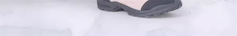 DECATHLON SH100 Children's Snow Boots, Thickened, Warm, Waterproof, Non-Slip, for Hiking And Mountaineering, Cotton Boots, Size 32-43, 4029 10