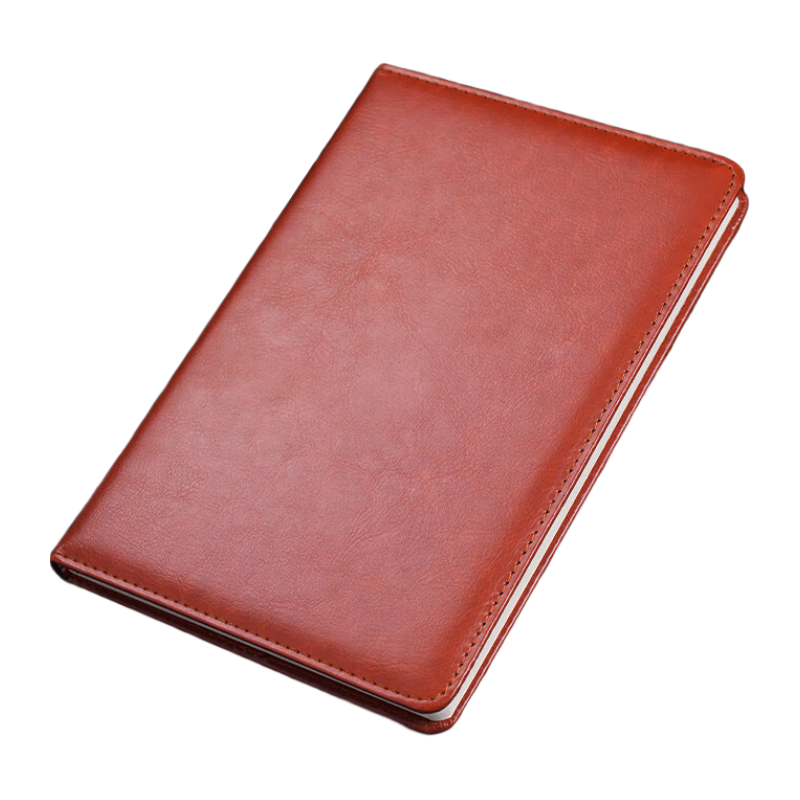 TENGXIONG Business Notebook, Leather Notebook, Simple Retro Style, College Student Diary, Student Meeting And Office Notebook, Vocabulary Book, Planner, Customizable Logo Available