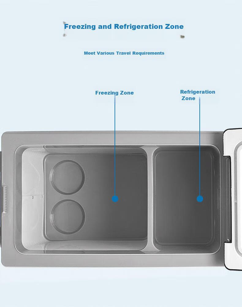 Alpicool CF35 Car Refrigerator, Dual-Use for Car And Home, Compressor Cooling, 12V Refrigeration And Freezing, Breast Milk Storage, Outdoor And Home Use Appliance 18