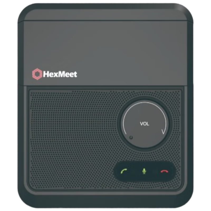 Hexmeet Zhongchuang Video Conference Omnidirectional Microphone USB Plug-and-Play Bluetooth Wireless Speaker Noise-Cancelling Pickup Gaming Voice Chat