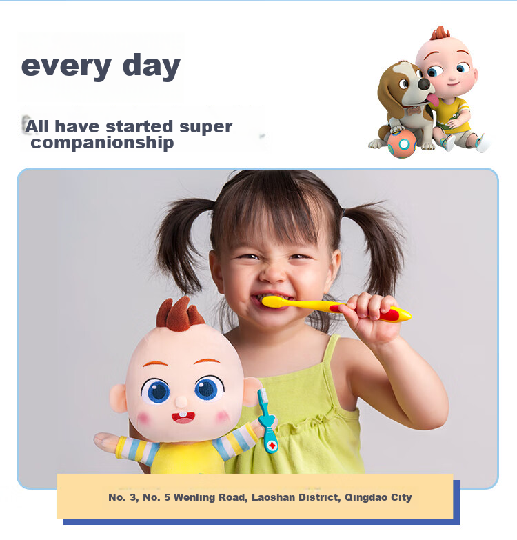 BabyBus, Zhuazhu Zhuwai Toys, Baby Zhuazhu JoJo Plush Doll, Soothing Toy for Sleep, Gift for 0-3 Years Old And First Birthday 6