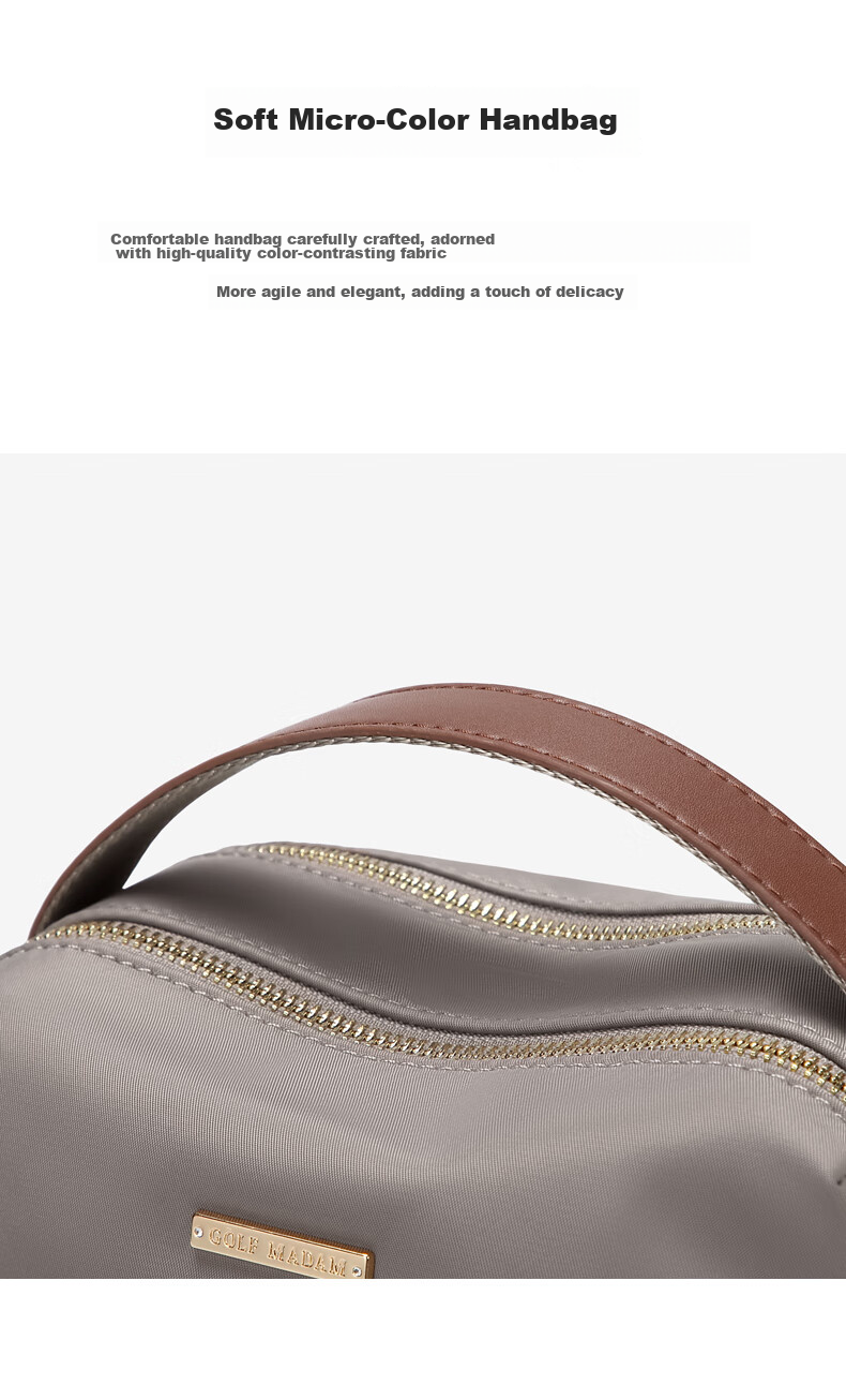 GOLF Crossbody Bag for Women, Fashionable Handbag, Shoulder Bag with Large Capacity, Versatile Phone Bag, Small Accessory Bag, Birthday Gift 14