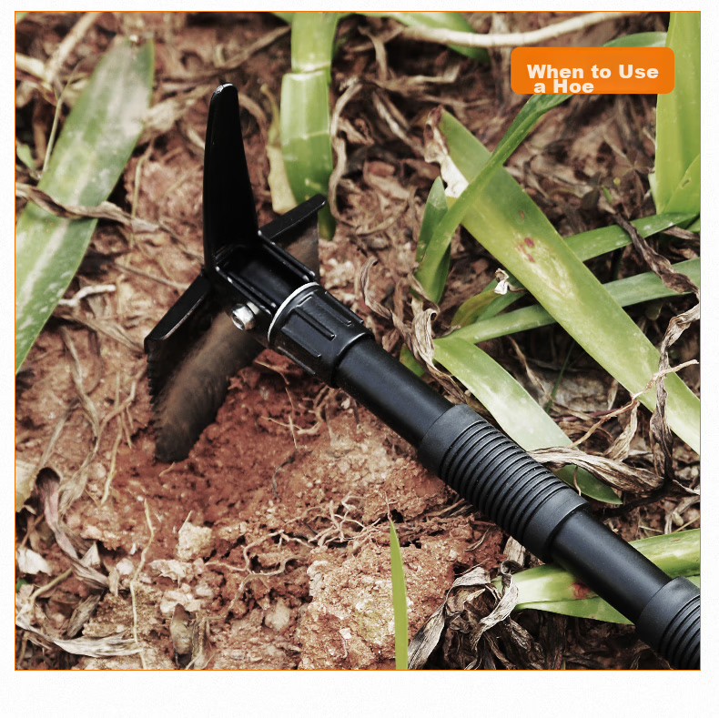 SupFire BG01 Multifunctional Military Shovel, Life-Saving Iron Spade, Foldable Car-Mounted Military Shovel, Outdoor Camping Emergency Spade, Hoe, And Pickaxe 15