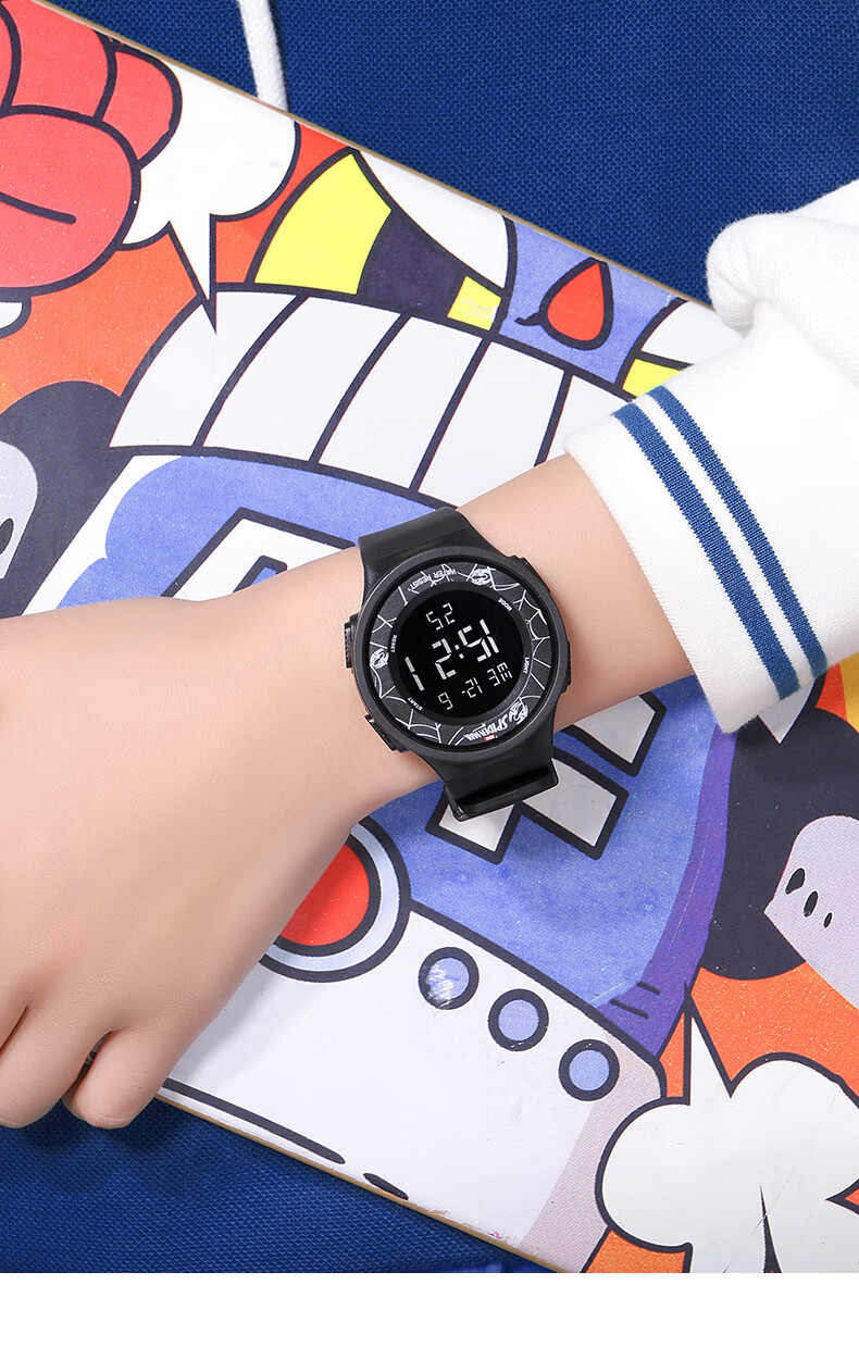 Disney Boys' Watch Student Teen Schoolboy Middle High School Calendar Luminous Waterproof 9