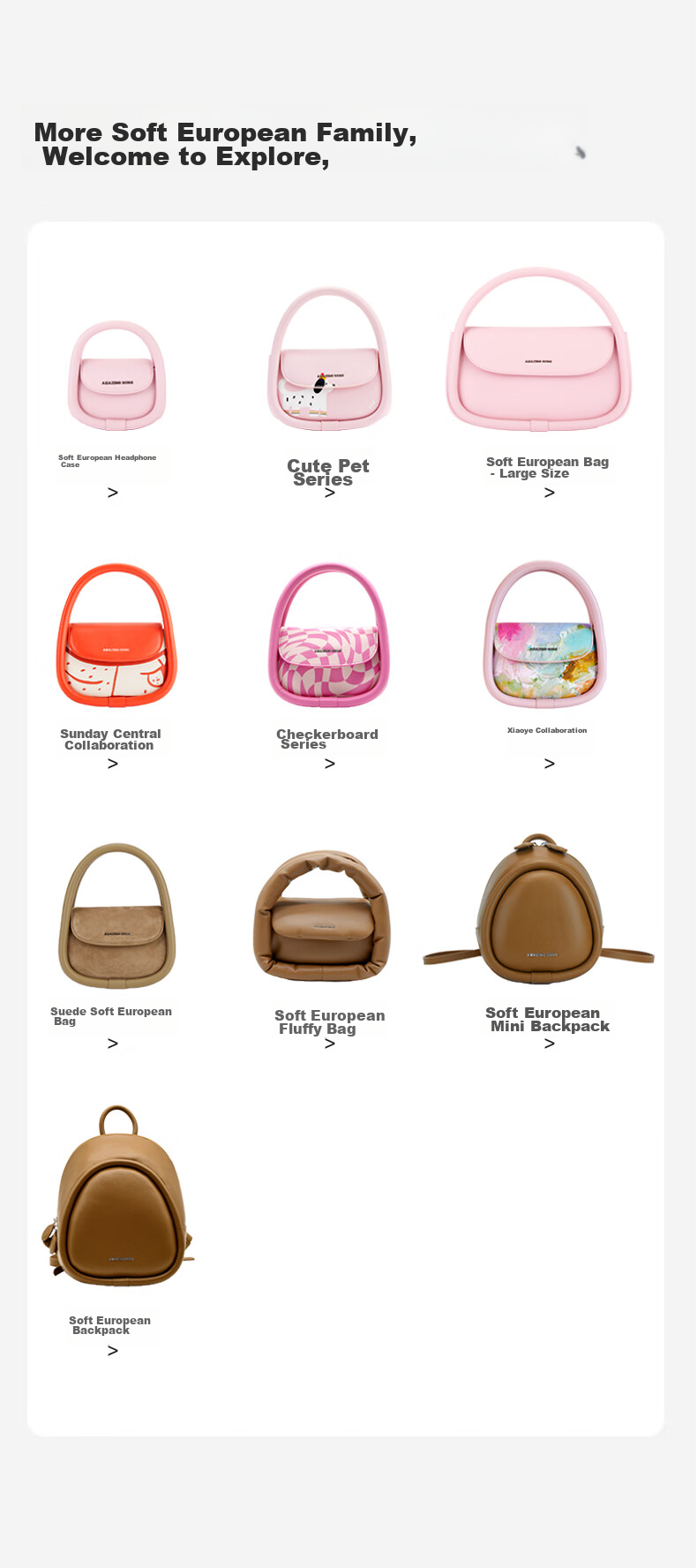 AMAZING SONG Women's Soft European-Style Medium Cowhide Crossbody Bag, Exquisite Ins-Style High-End Niche Cute Commuter Handbag Gift 12