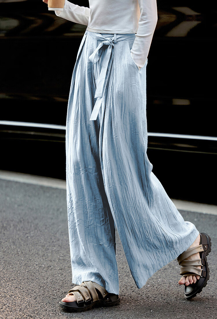 Dme [Lazily Casual Pants] Autumn Style, Relaxed Fit, Textured Design, Versatile Casual Pants for Wome 6
