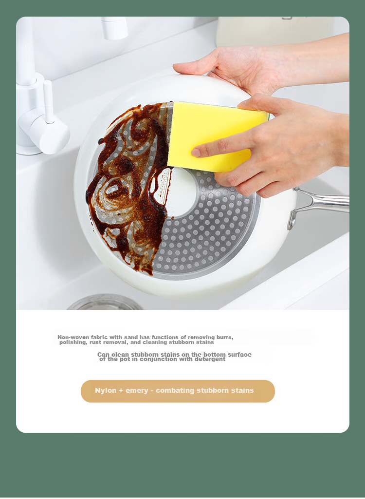 MAXCOOK Dish Scrubber, Loofah Sponge for Washing Dishes And Pots, Kitchen Sink And Stove Cleaning Brush Loofah Sponge, 3 Pieces MCPJ5142 6