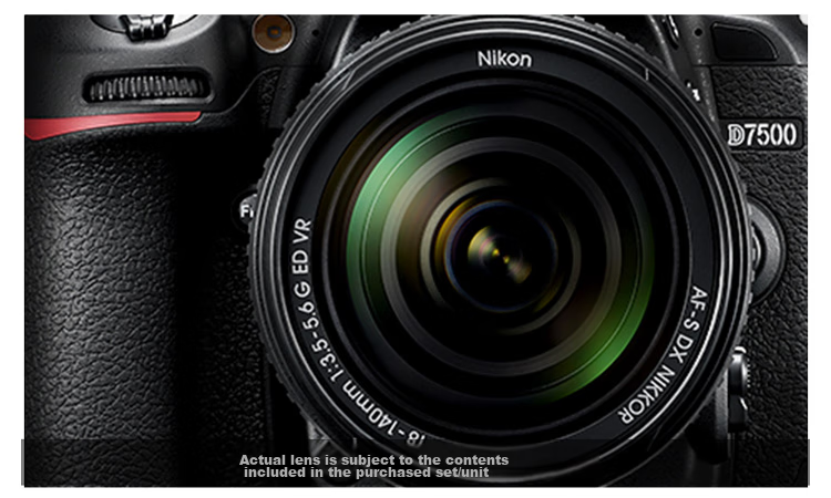 Nikon D7500 [Subsidies] DSLR Camera Entry-Level Approximately 20.88 Million Effective Pixels 51-Point Auto Focus System 23