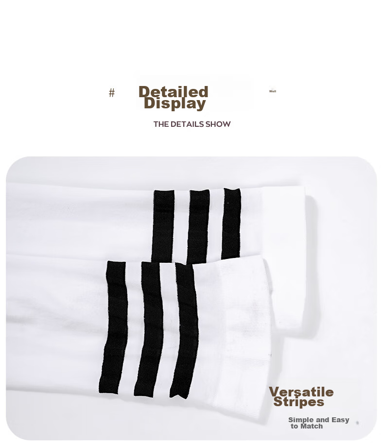 Zhiyouban Children's Socks Spring Autumn Summer Thin High Tube Socks Girls Over-Knee Socks Mid-Calf Socks Baby Ultra-Thin Silk Stockings Long Tube Socks 7