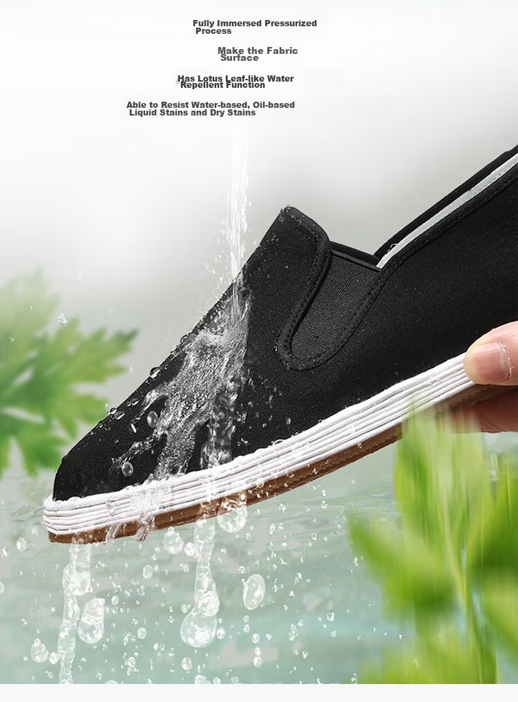 Laomeihua [Classic Mugwort Style], Traditional Beijing Cloth Shoes with Thousand-Layer Sole, Breathable And Foot-Friendly Slip-Ons, Size 38 7