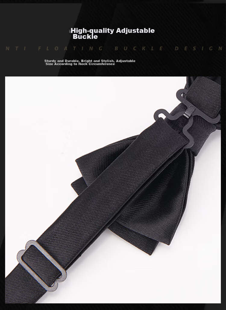 FitonTon Wedding Anniversary Banquet Tie, Men's Business Professional Tie, Gift for Boyfriend, New Year Valentine's Day Present, 8cm Gift Box 8