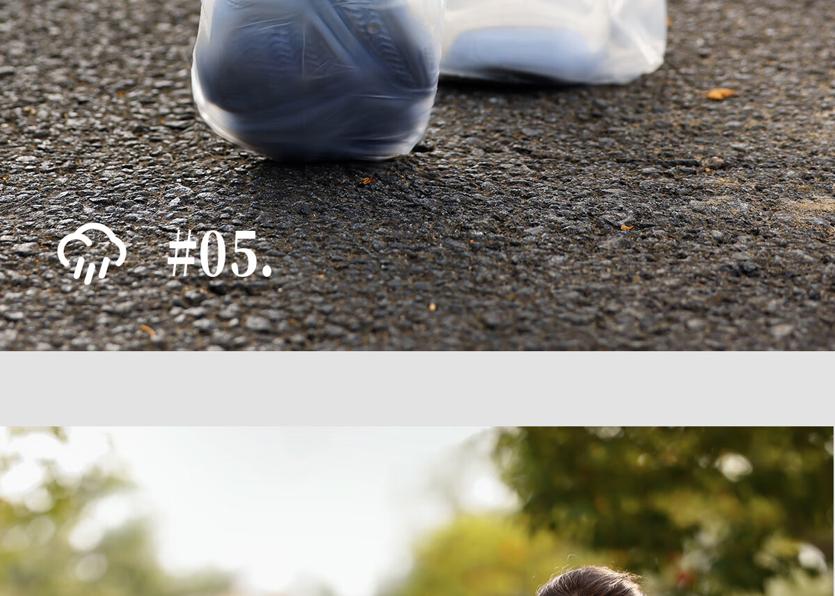 Paipitao Disposable Rain Shoe Covers Waterproof Rain Foot Covers for Adults And Children Outdoor Non-Slip Thickened Wear-Resistant Transparent Rain Boot Covers 33