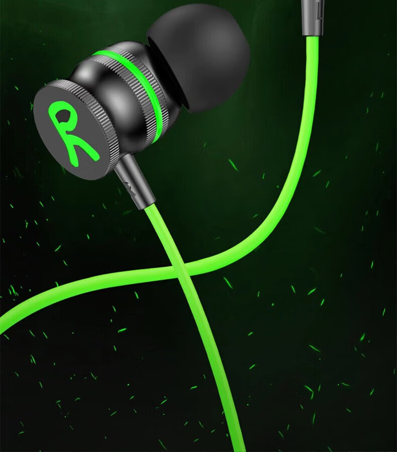 Bkayp Wired In-Ear Headphones for Gaming on Desktop And Laptop Computers, Compatible with Apple, Huawei, Xiaomi, Honor, OPPO Phones, 3.5mm And Type-C Ports 2