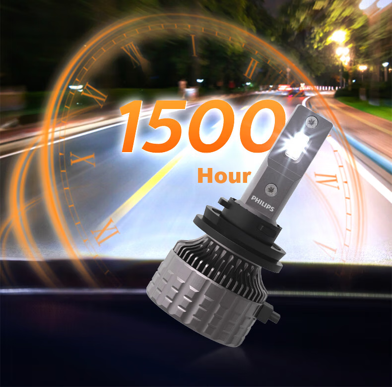 PHILIPS LED Car Headlights, High Brightness H4 Bulb, Halogen Upgrade Version, for Baojun 730, Geely Dihao, Lingdong 22