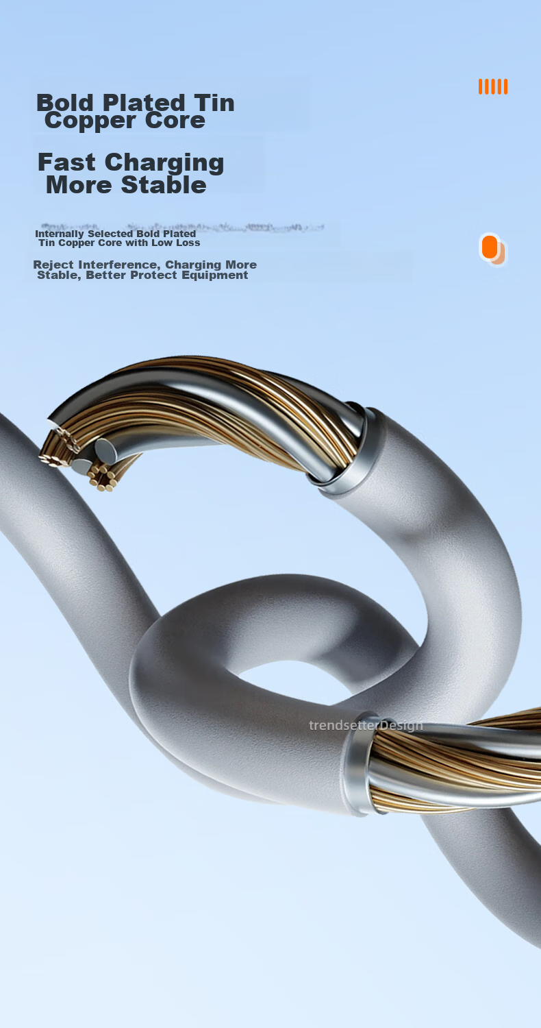Chaofan Xiaomi Data Cable, 90W Fast Charging Type-C Charging Cable, 3 Meters, Suitable for 17/15/15pro/15Ultra, Redmi Turbo4, Note14pro+, 13ultra, K80 8