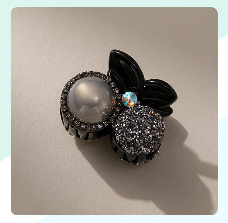 CHIMERA Light Luxury Princess Hair Claw Clip, Bangs Clip, Side Clip, Hairpin, Hair Accessory, Women's Mid-Autumn Festival Gift 5