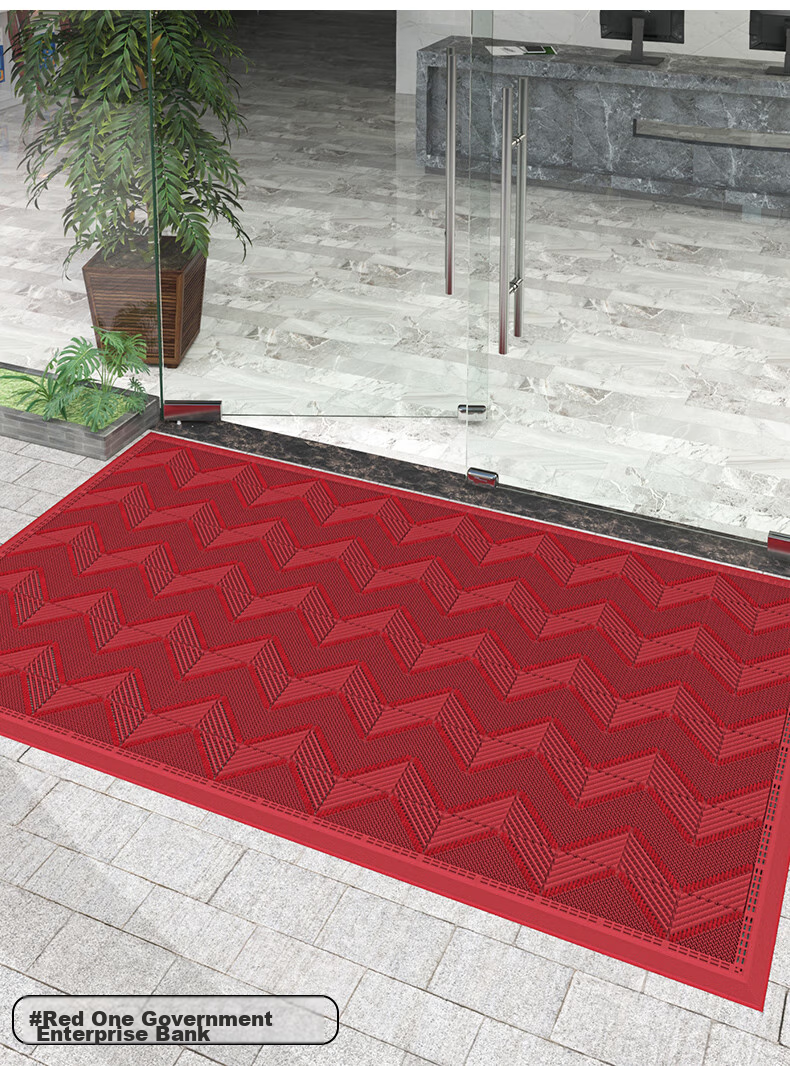 Boneng Entrance Mat, Outdoor Interlocking Non-Slip Mat, Doorway Foot Mat, Entrance Floor Mat, 60x90cm 7