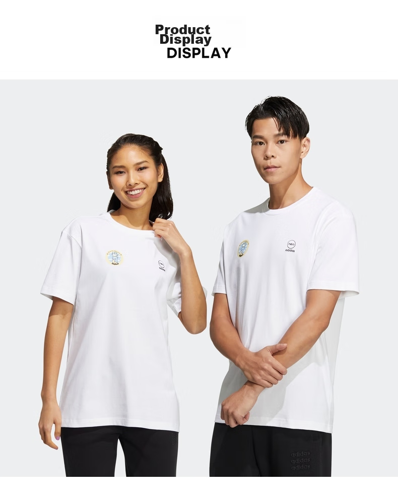 Adidas NEO Valentine's Day Gift, Men's Casual Series M SW SLOGAN TEE Short-Sleeve Top HC9740, Size 2XL 1