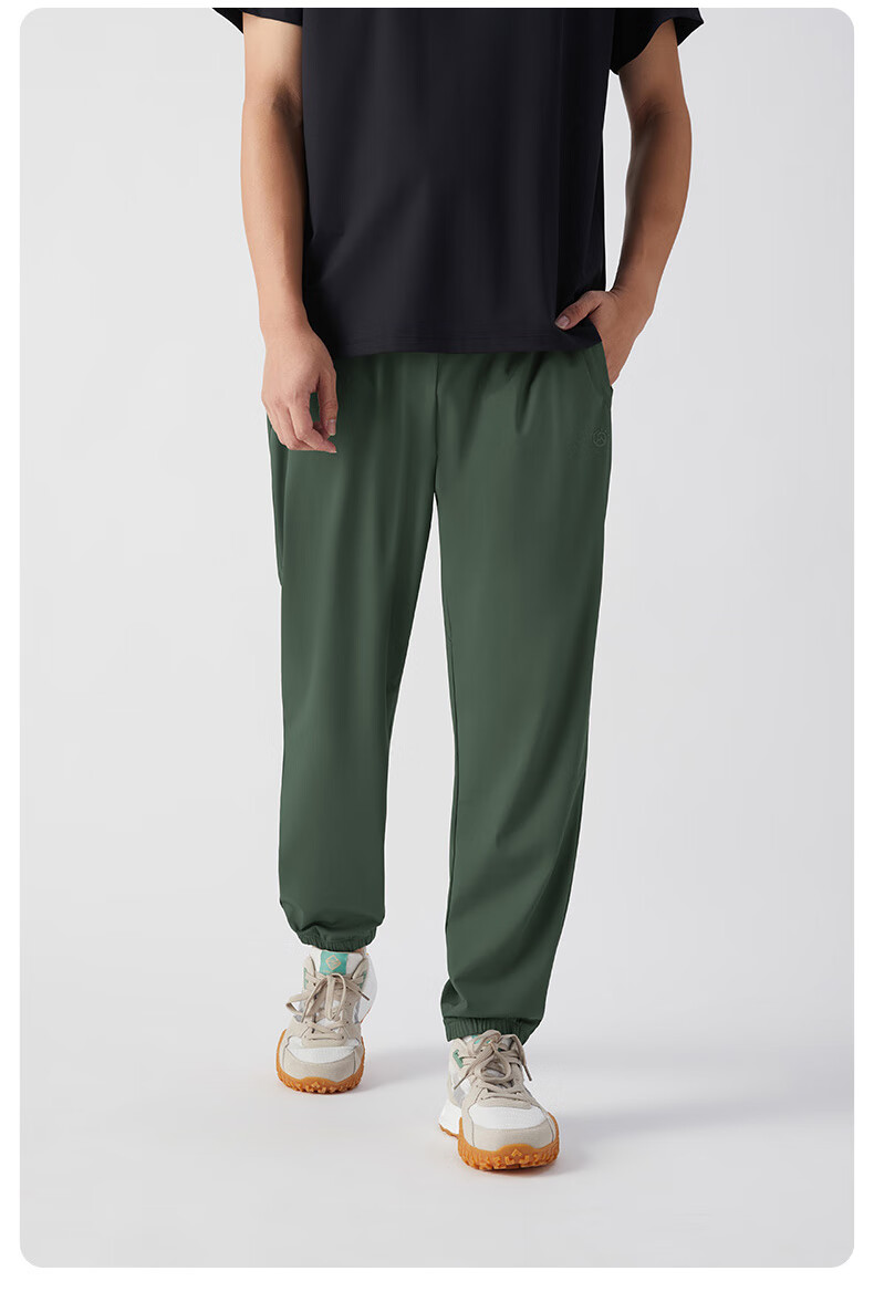 TECTOP Casual Pants, Lightweight Outdoor Men's Breathable Trousers, 2422151ZZ Men's Classic Black S 19