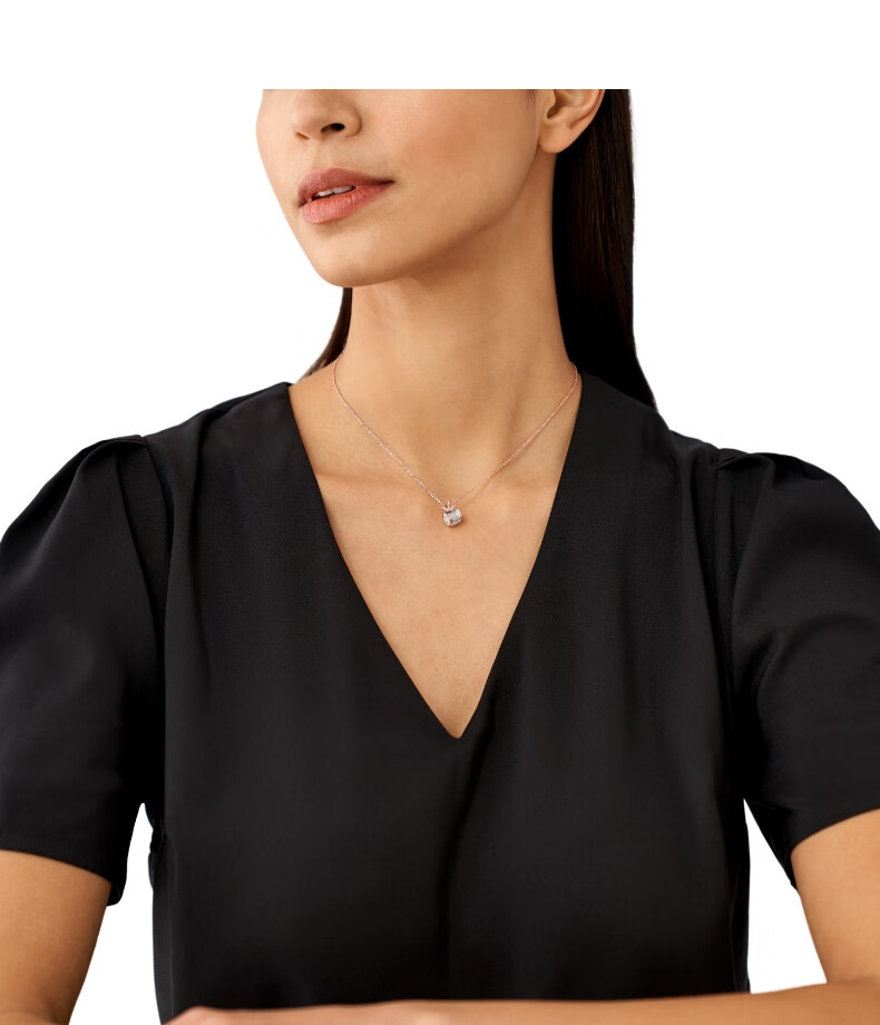 EMPORIO ARMANI Women's Necklace, Magic Cube Logo Series, Birthday Gift for Girlfriend, EGS3084221 2