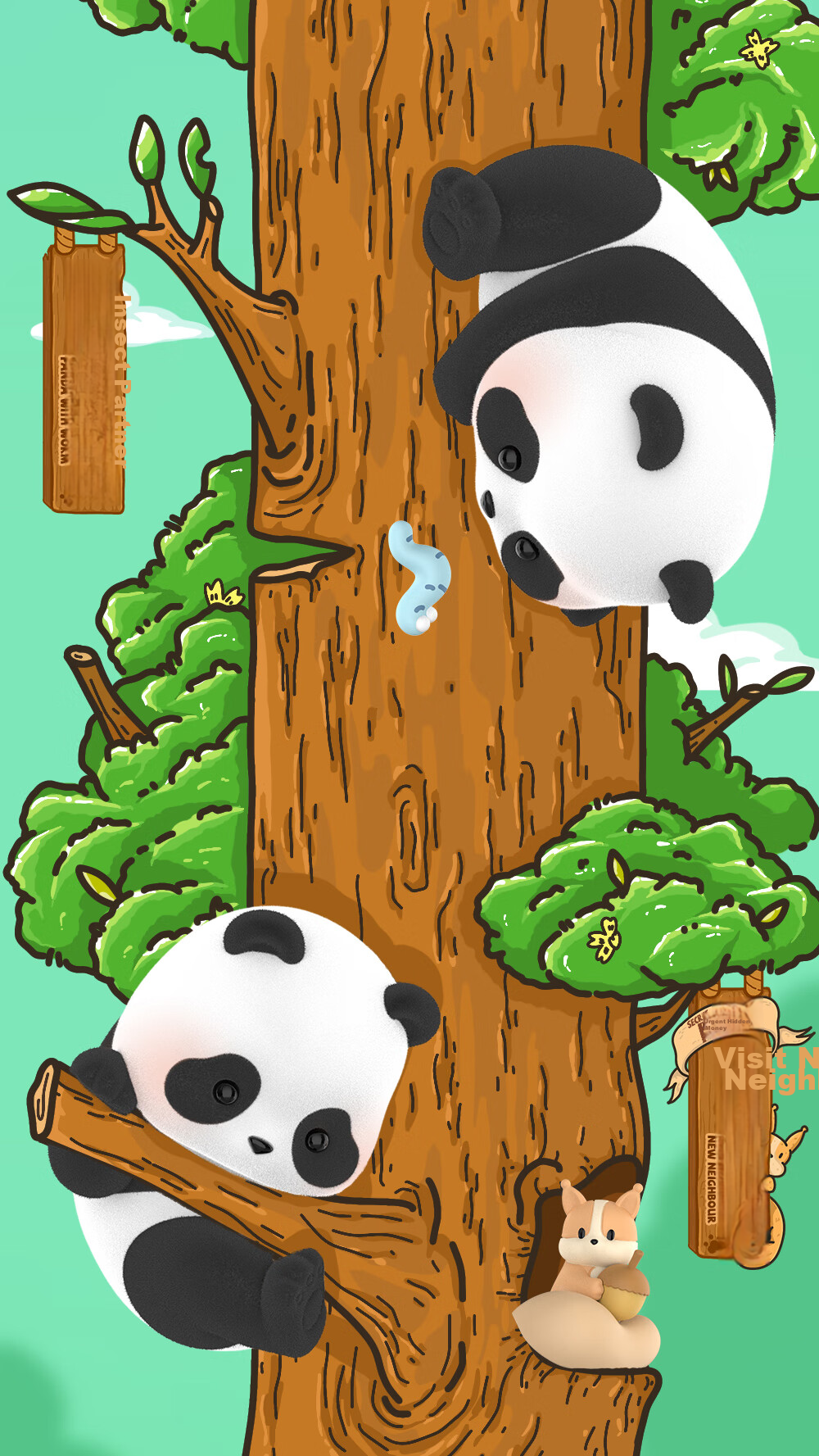 52TOYS Panda Roll, Cute Minime, Versatile Blind Box, Adorable Particles, Full Box of 20 Pieces, Mid-Autumn Festival Gift 5