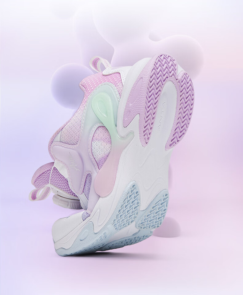 Anta Kids Sports Shoes Girls Toddler 2026 Summer Mesh Breathable Butterfly Wing Casual Shoes 322629922 16