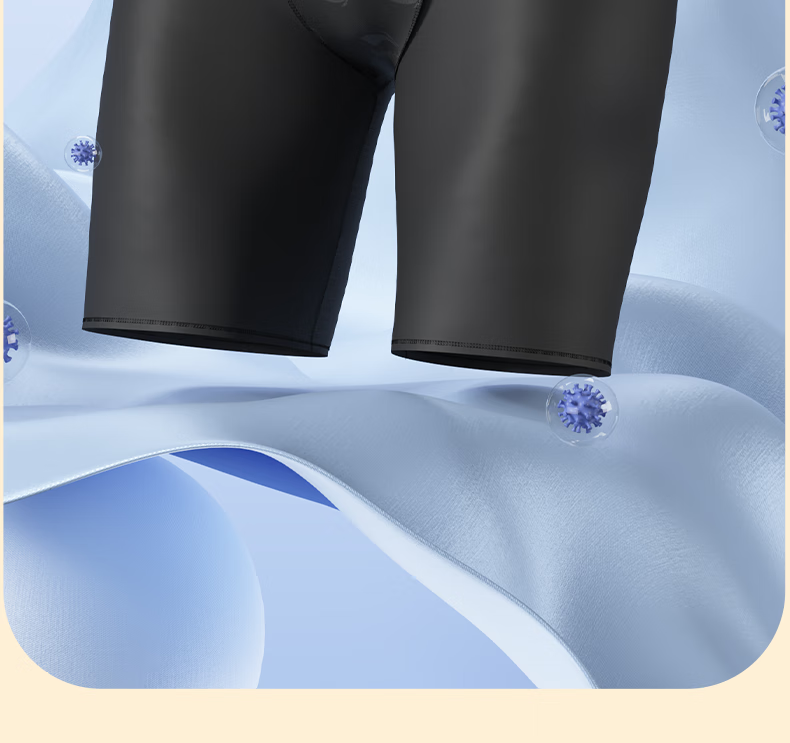 Li-Ning Children's Swim Trunks, Boys' Professional Swimming Training Knee-Length Breathable Quick-Dry Swim Shorts, 109 Black-Gray, Size 140 14