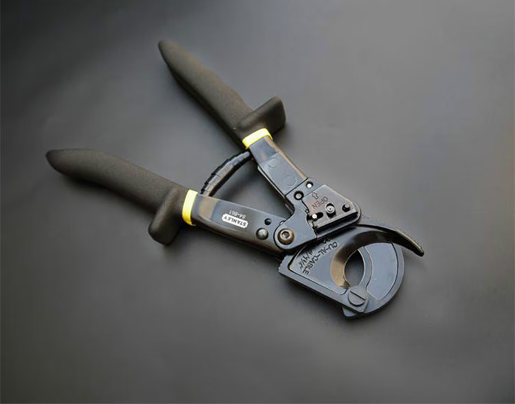 STANLEY Ratchet Cable Cutter, Wire Cutting Pliers, Gear-Type Cable Clamp, Wire Trimmer STHT73688-8 5